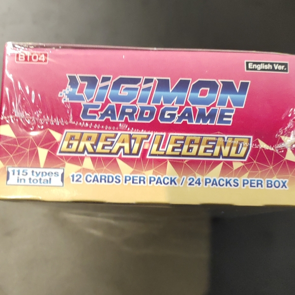 Digimon Card Game Great Legend BT04 - Picture 2 of 4